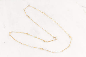 VINTAGE ITALIAN 9ct GOLD FANCY LINK CHAIN