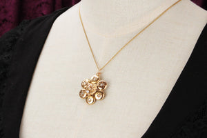 ANTIQUE VICTORIAN DIAMOND LION PENDANT/BROOCH 9ct GOLD