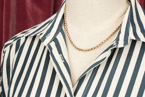ANTIQUE VICTORIAN/EDWARDIAN 9ct FANCY LINK CHAIN