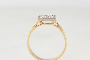 LATE EDWARDIAN/EARLY ART DECO 1CT DIAMOND RING 18ct GOLD