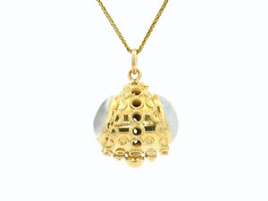 ANTIQUE VICTORIAN MOONSTONE PENDANT 18ct GOLD
