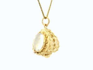 ANTIQUE VICTORIAN MOONSTONE PENDANT 18ct GOLD