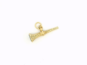 ANTIQUE EDWARDIAN BLOODSTONE WATCH WINDER FOB 15ct GOLD