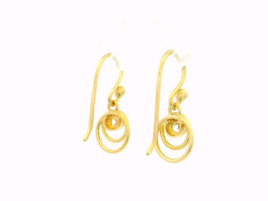 ANTIQUE DIAMOND EARRINGS 18ct GOLD