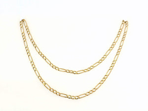 VINTAGE ITALIAN 56cm CHAIN 9ct GOLD