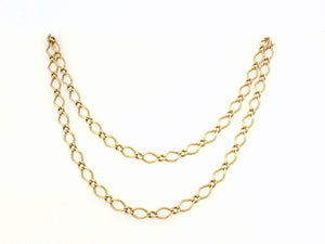 VINTAGE ITALIAN 48cm CHIAN 9ct GOLD