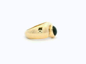 RETRO TOURMALINE RING BY JENS HANSEN 9ct GOLD