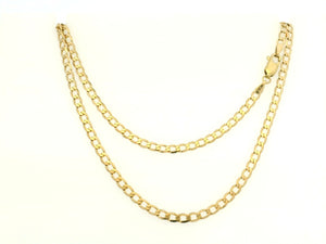 VINTAGE CURB LINK 49cm CHAIN 9ct GOLD
