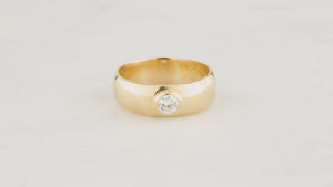 VINTAGE DIAMOND RING 18ct YELLOW GOLD
