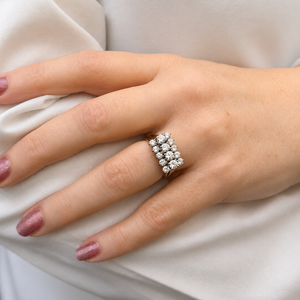 VINTAGE c1960/70’s 1.52ct DIAMOND RING 18ct GOLD