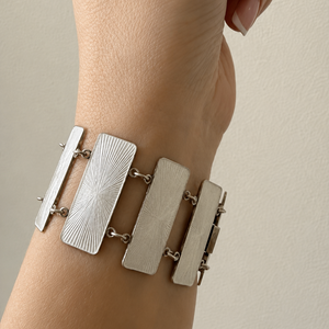MID-CENTURY DANISH STERLING SILVER BRACELET