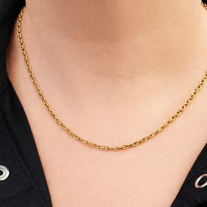ANTIQUE AUSTRALIAN VICTORIAN 15ct GOLD CHAIN