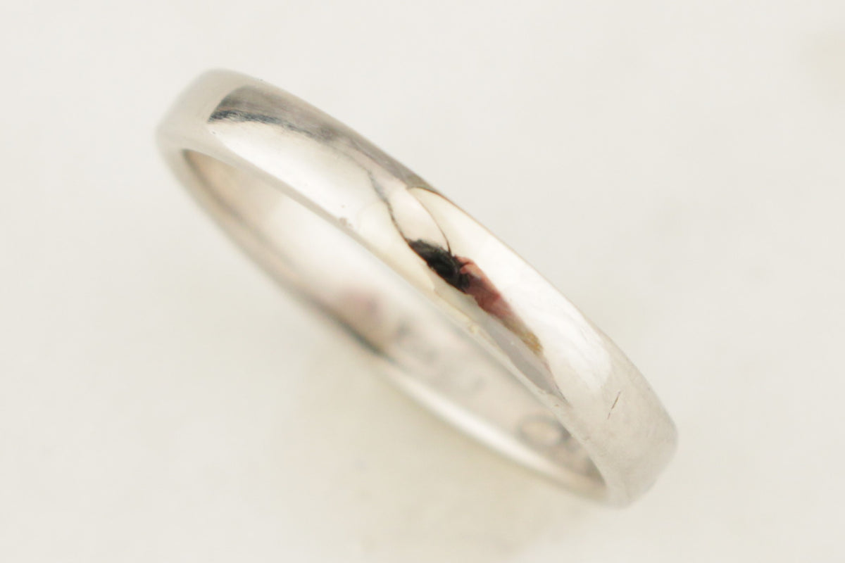 ART DECO c1920 PLATINUM BAND