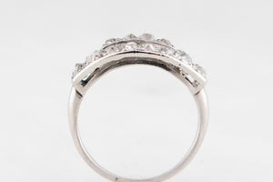 ANTIQUE EDWARDIAN 1.23ct OLD MINE CUT DIAMOND RING PLATINUM