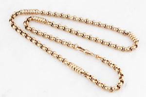 VINTAGE ITALIAN 9ct GOLD FANCY LINK CHAIN