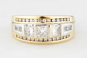 VINTAGE 1.33ct DIAMOND RING 18ct GOLD