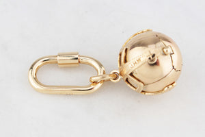 CARABINER CHARM BALE/EXTENDER 14ct GOLD