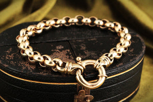 VINTAGE ROLLO BRACELET 10ct GOLD