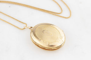 ANTIQUE EDWARDIAN LOCKET 9ct GOLD