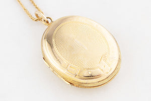 ANTIQUE EDWARDIAN LOCKET 9ct GOLD