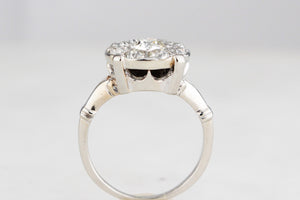ANTIQUE ART DECO 1.50ct DIAMOND RING 14ct GOLD