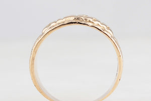 ANTIQUE EDWARDIAN MIZPAH RING 9ct GOLD