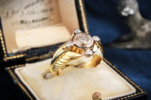 VINTAGE 1.05ct DIAMOND RING 18ct GOLD