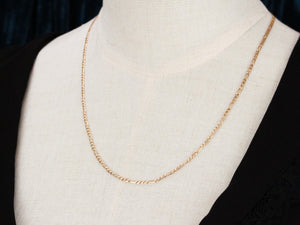 VINTAGE ITALIAN 56cm CHAIN 9ct GOLD