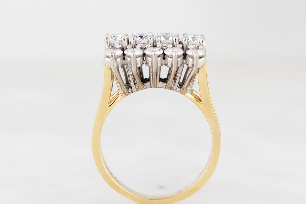 VINTAGE c1960/70’s 1.52ct DIAMOND RING 18ct GOLD