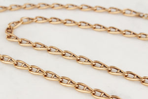 VINTAGE ITALIAN WIDE ANCHOR LINK CHAIN 9ct GOLD