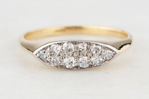 ANTIQUE EDWARDIAN DIAMOND RING 18ct GOLD