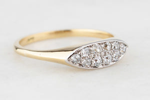 ANTIQUE EDWARDIAN DIAMOND RING 18ct GOLD