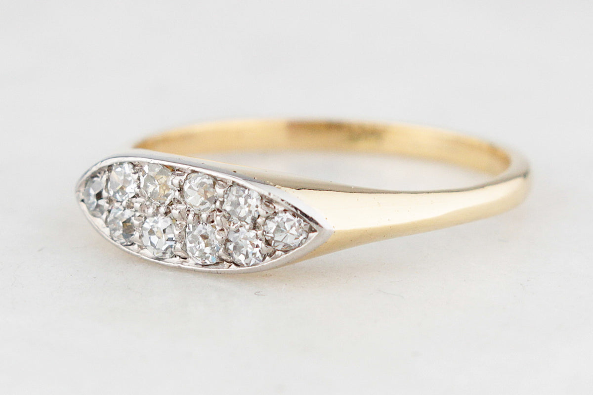ANTIQUE EDWARDIAN DIAMOND RING 18ct GOLD