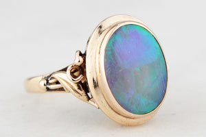 VINTAGE OPAL RING 14ct GOLD