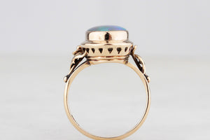 VINTAGE OPAL RING 14ct GOLD