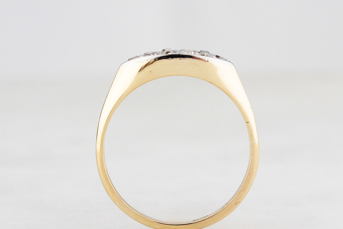 ANTIQUE EDWARDIAN DIAMOND RING 18ct GOLD
