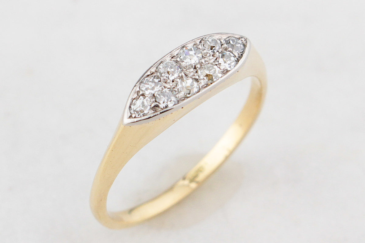 ANTIQUE EDWARDIAN DIAMOND RING 18ct GOLD
