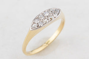 ANTIQUE EDWARDIAN DIAMOND RING 18ct GOLD