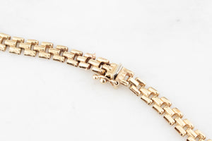 VINTAGE FRINGE NECKLACE 9ct GOLD