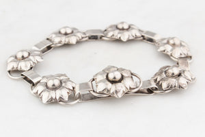VINTAGE MID-CENTURY 1949 SCANDI STERLING SILVER BRACELET