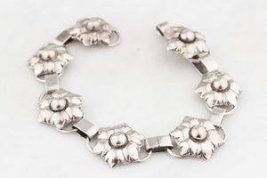 VINTAGE MID-CENTURY 1949 SCANDI STERLING SILVER BRACELET