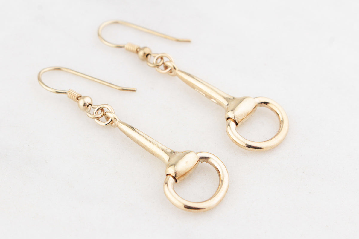VINTAGE SOLID 1980’s EARRINGS 9ct GOLD