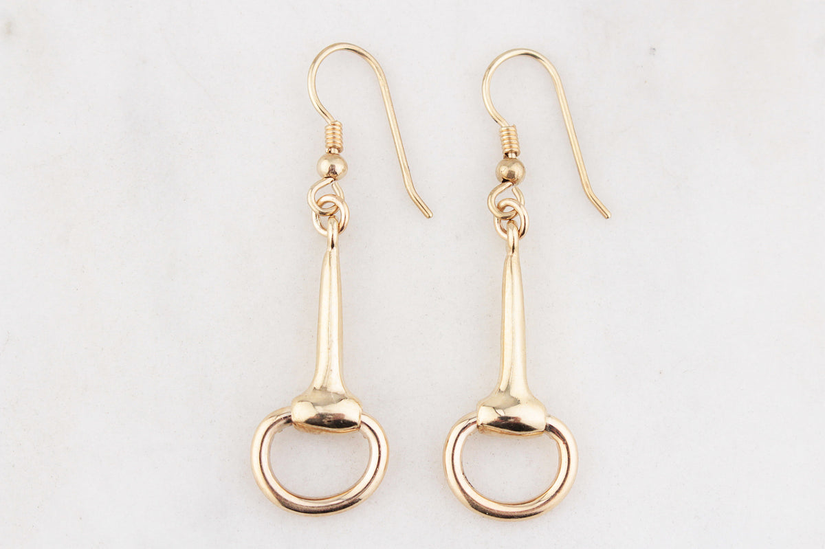 VINTAGE SOLID 1980’s EARRINGS 9ct GOLD
