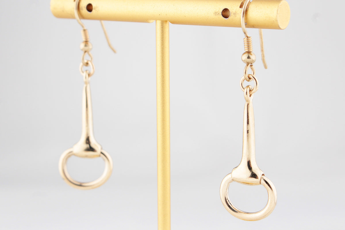 VINTAGE SOLID 1980’s EARRINGS 9ct GOLD