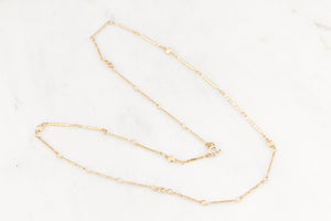 VINTAGE ITALIAN 9ct GOLD FANCY LINK CHAIN