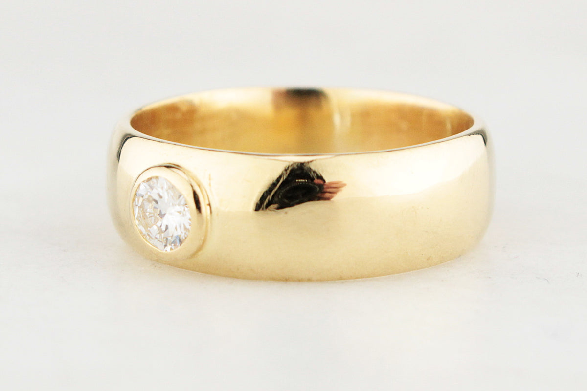 VINTAGE DIAMOND RING 18ct YELLOW GOLD