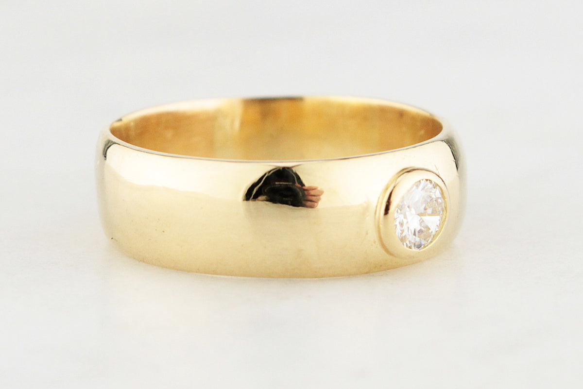 VINTAGE DIAMOND RING 18ct YELLOW GOLD