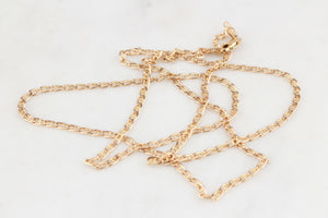 VINTAGE ITALIAN 9ct GOLD ANCHOR LINK CHAIN