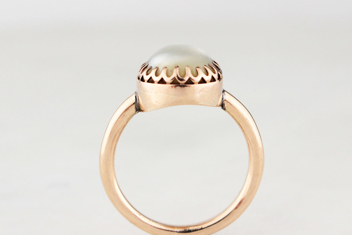 ANTIQUE VICTORIAN PEARL RING 15ct GOLD