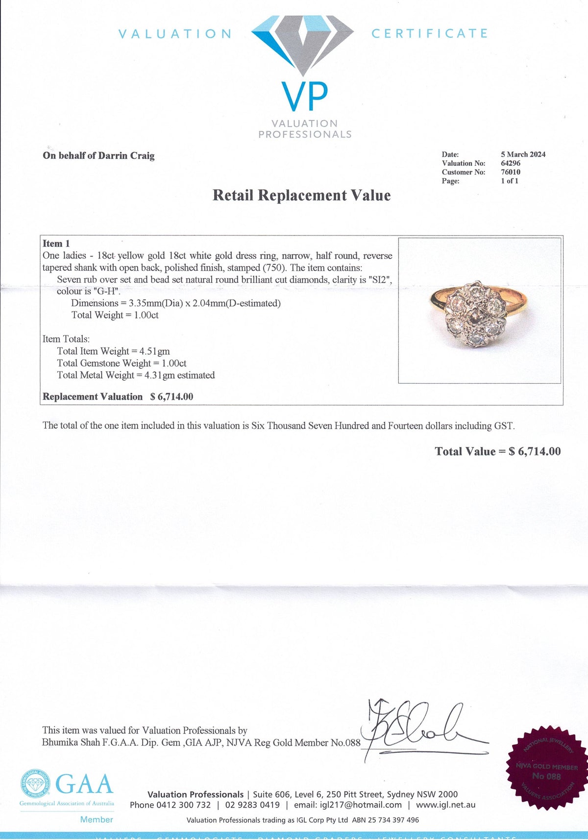 LATE DECO c1930 1ct DIAMOND DAISY CLUSTER RING 18ct GOLD